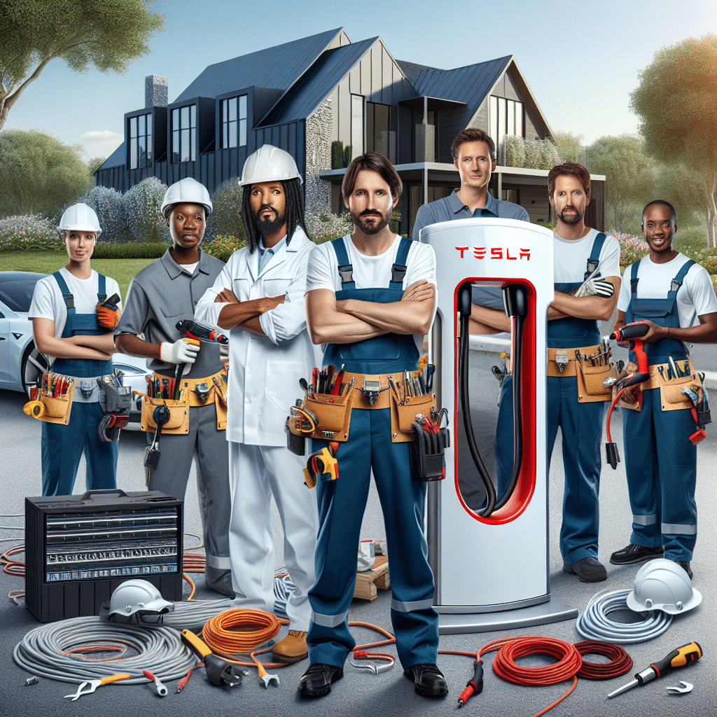 You are currently viewing Certified Electricians for Tesla Charger Installation: What to Look For