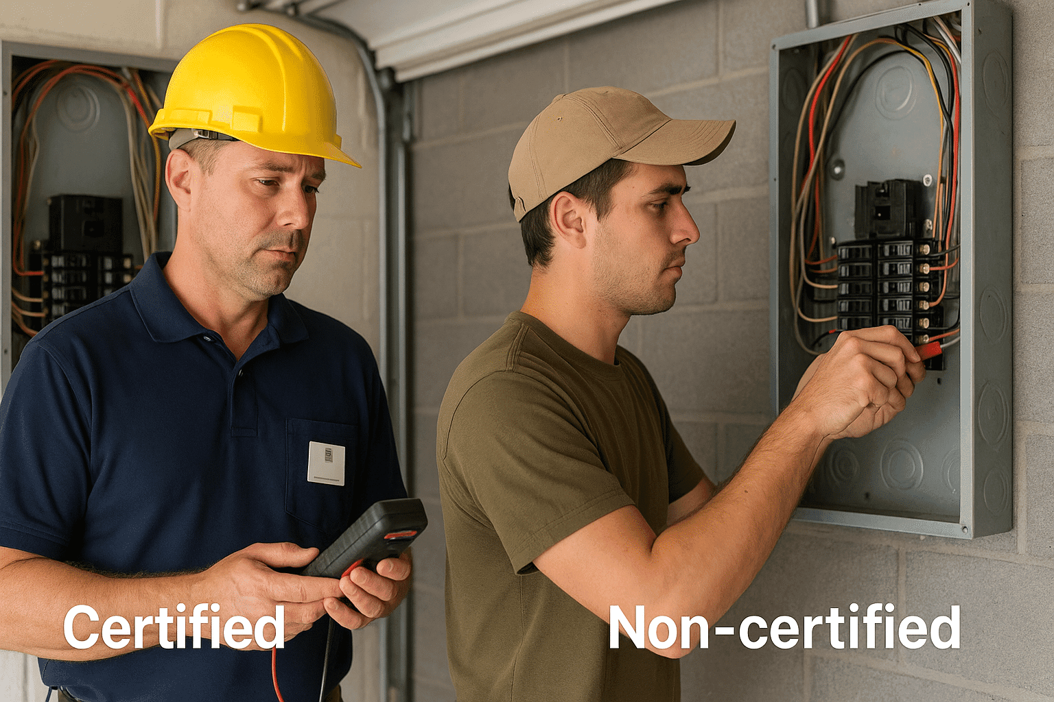 You are currently viewing Certified Electricians vs. Non-Certified: What’s the Difference?
