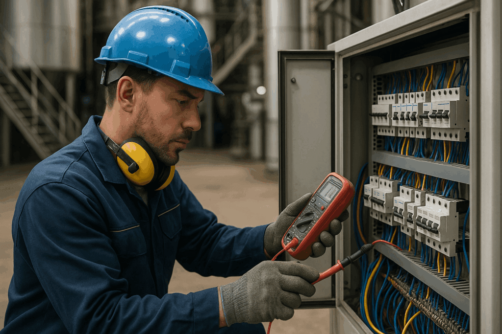 Read more about the article Exploring the Day-to-Day Duties of Industrial Electricians