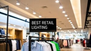 Read more about the article The Best Lighting for Retail Stores A Guide to Boosting Sales