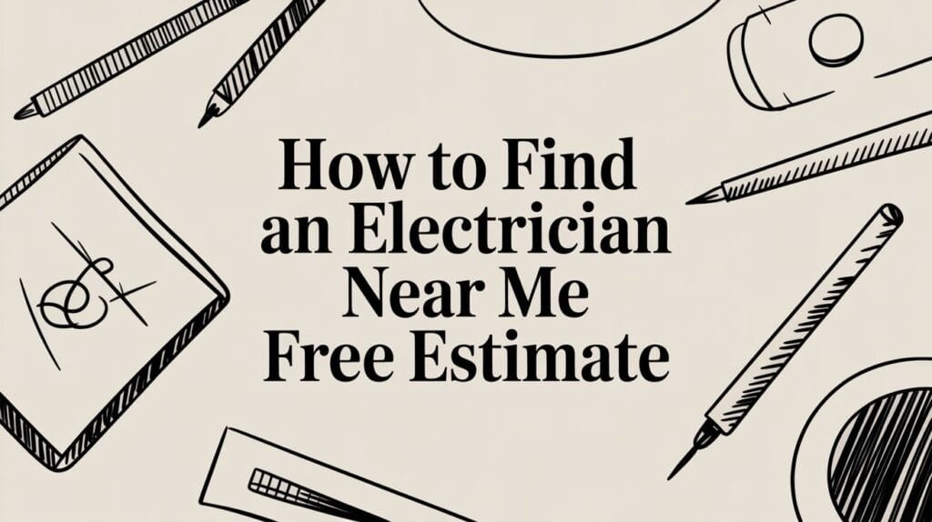 Read more about the article How to Find an Electrician Near Me Free Estimate