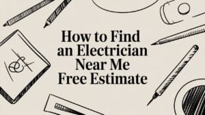 Read more about the article How to Find an Electrician Near Me Free Estimate