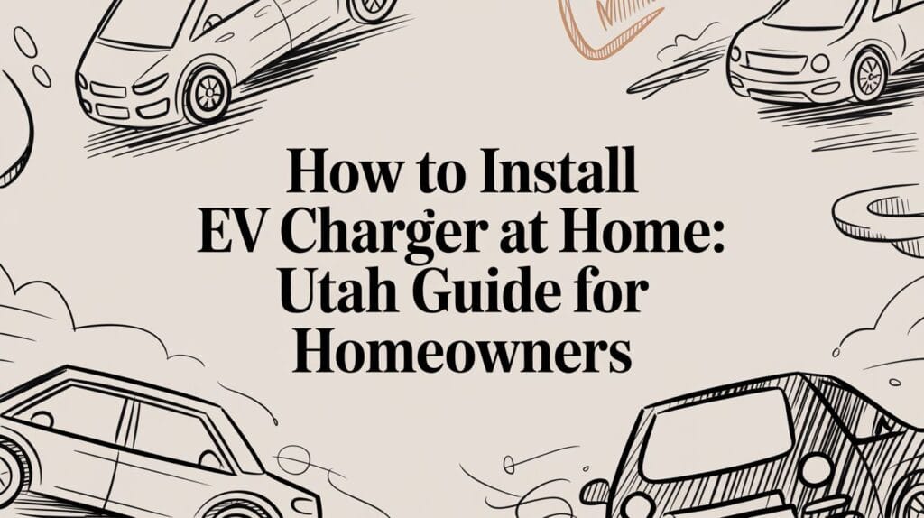 Read more about the article How to install ev charger at home: Utah guide for homeowners