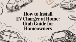 Read more about the article How to install ev charger at home: Utah guide for homeowners