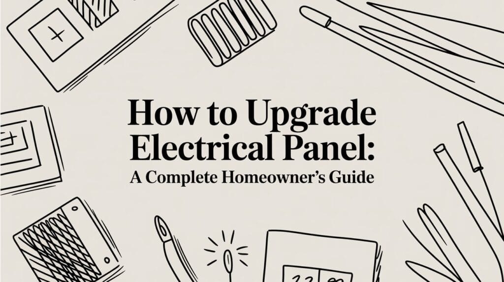 Read more about the article How to Upgrade Electrical Panel: A Complete Homeowner’s Guide