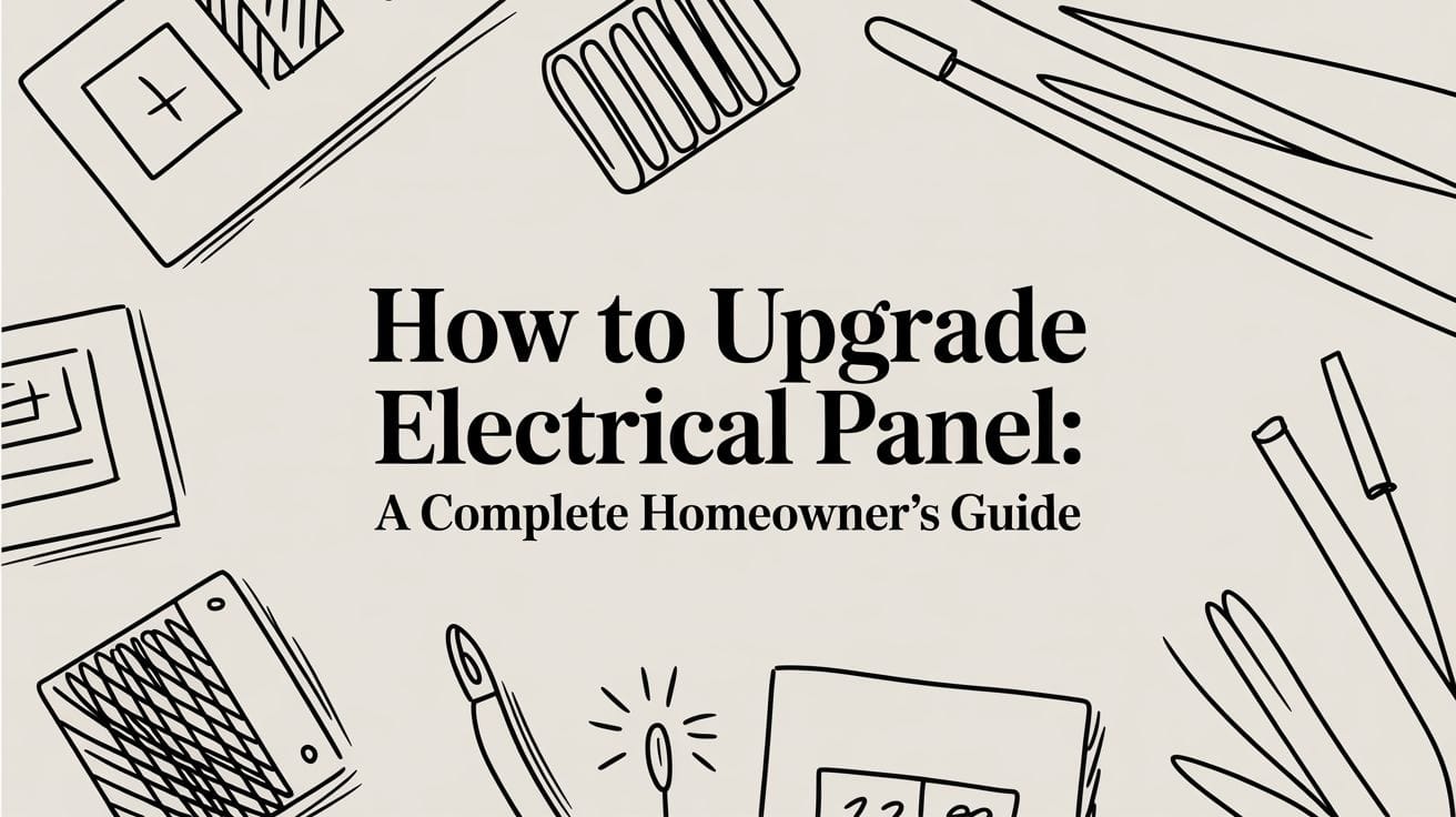 You are currently viewing How to Upgrade Electrical Panel: A Complete Homeowner’s Guide