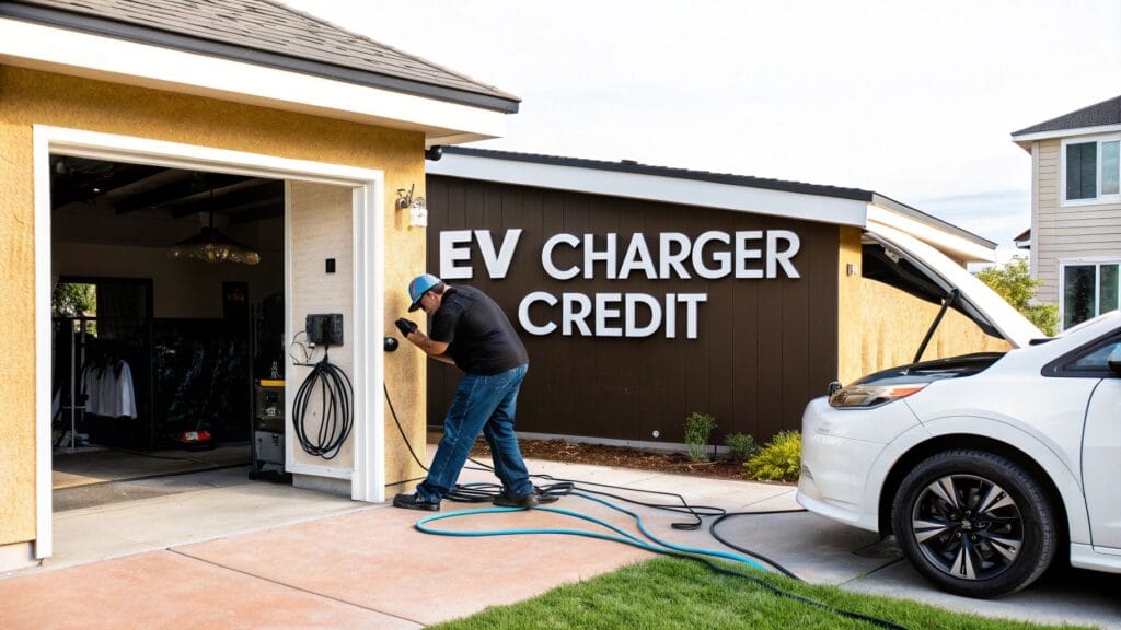 Read more about the article Your Guide to the EV Charger Installation Tax Credit
