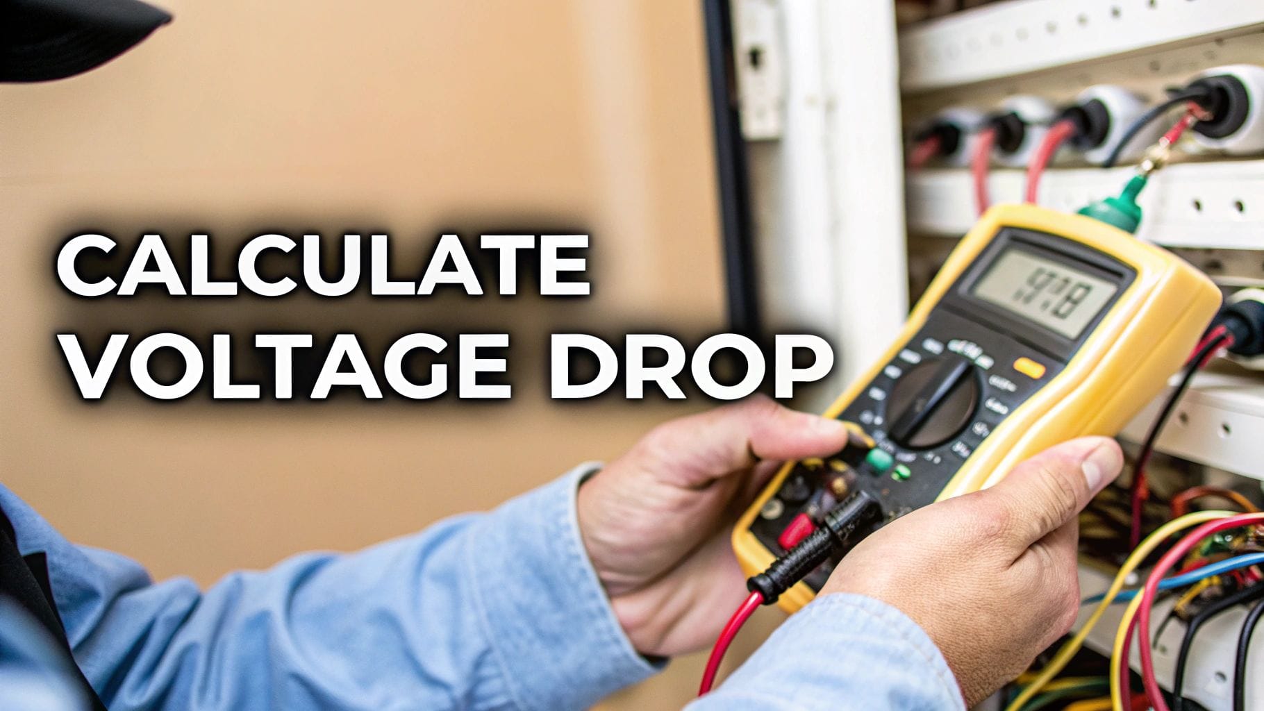 You are currently viewing How to Calculate Voltage Drop A Homeowner’s Guide