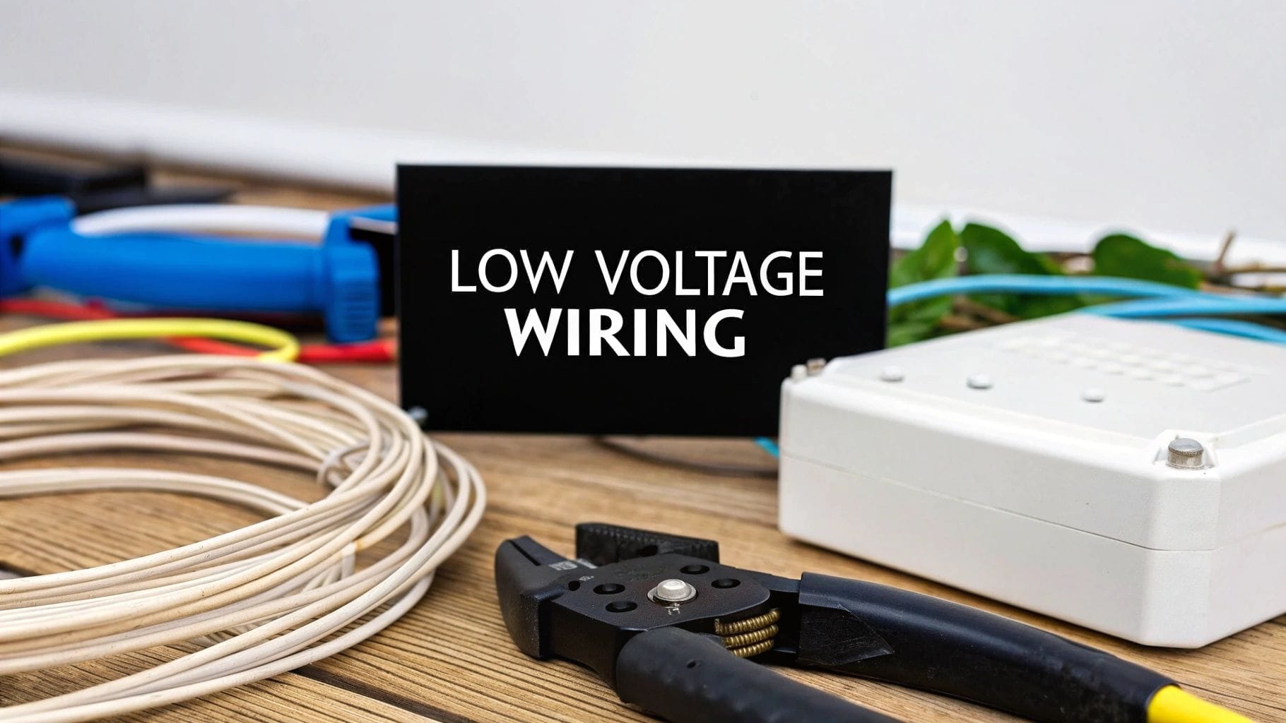 You are currently viewing What Is Low Voltage Wiring a Simple Guide for Homeowners