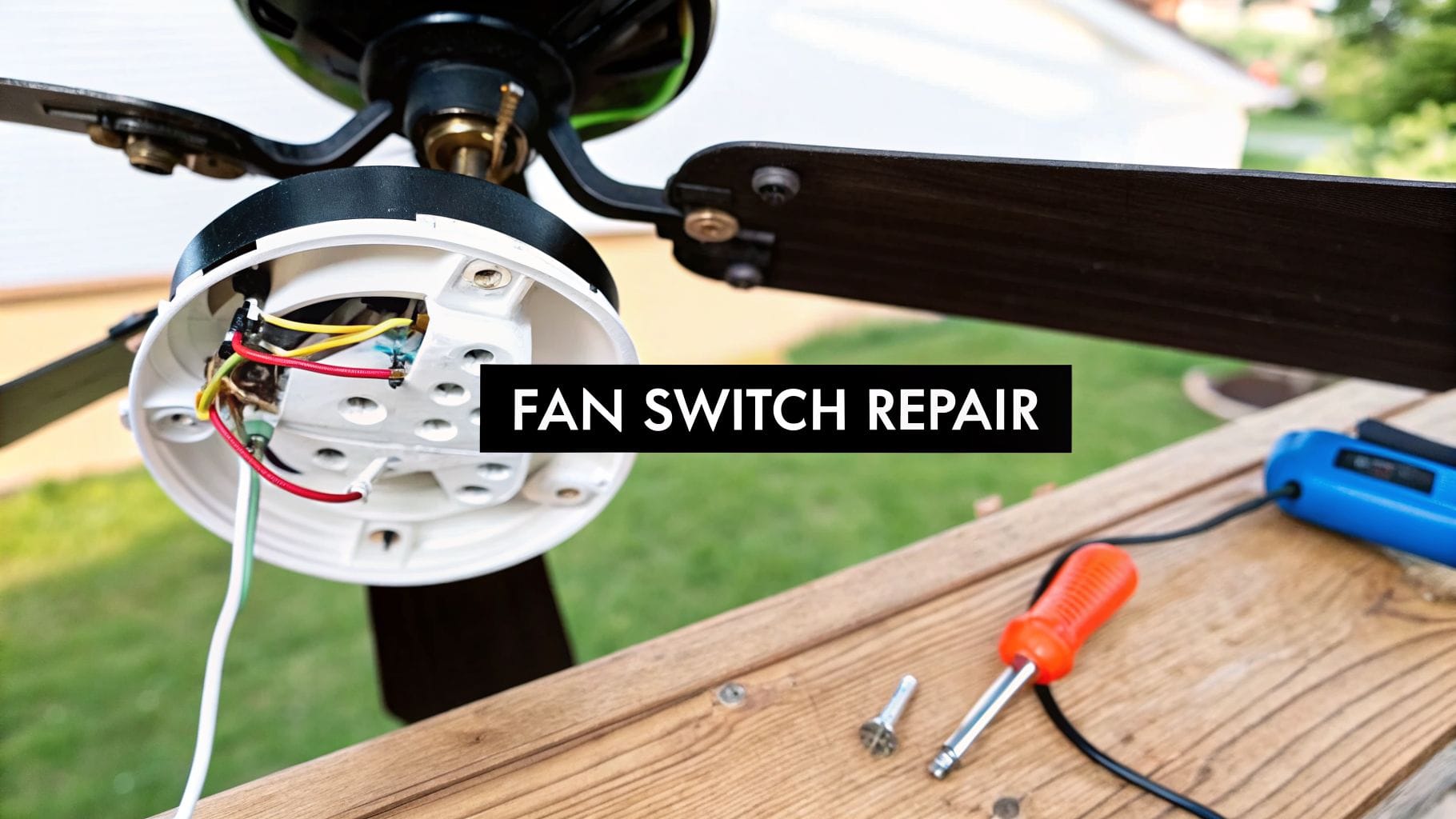 You are currently viewing Ceiling Fan Repair Switch: Quick Fixes to Restore Breeze