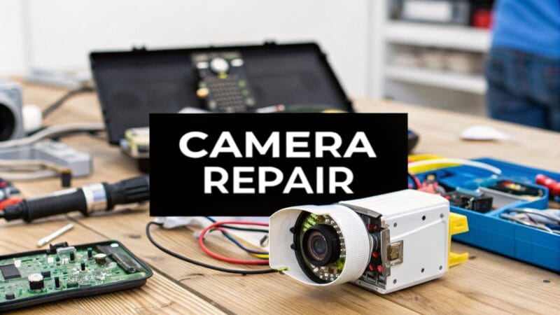 Surveillance Camera Repair Fixes and Professional Help