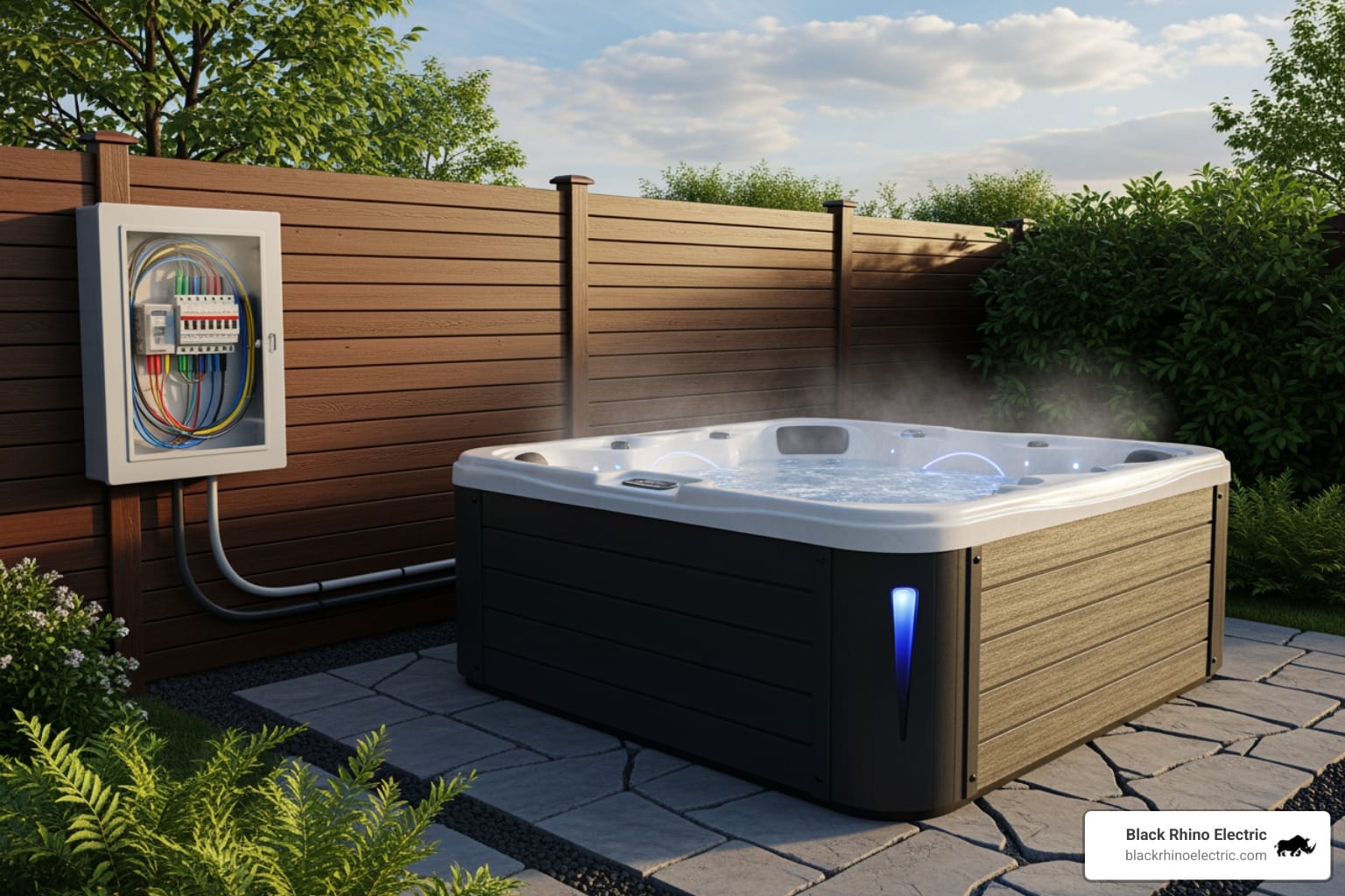 You are currently viewing The Ultimate Hot Tub GFCI Wiring Handbook: From Breaker to Bliss