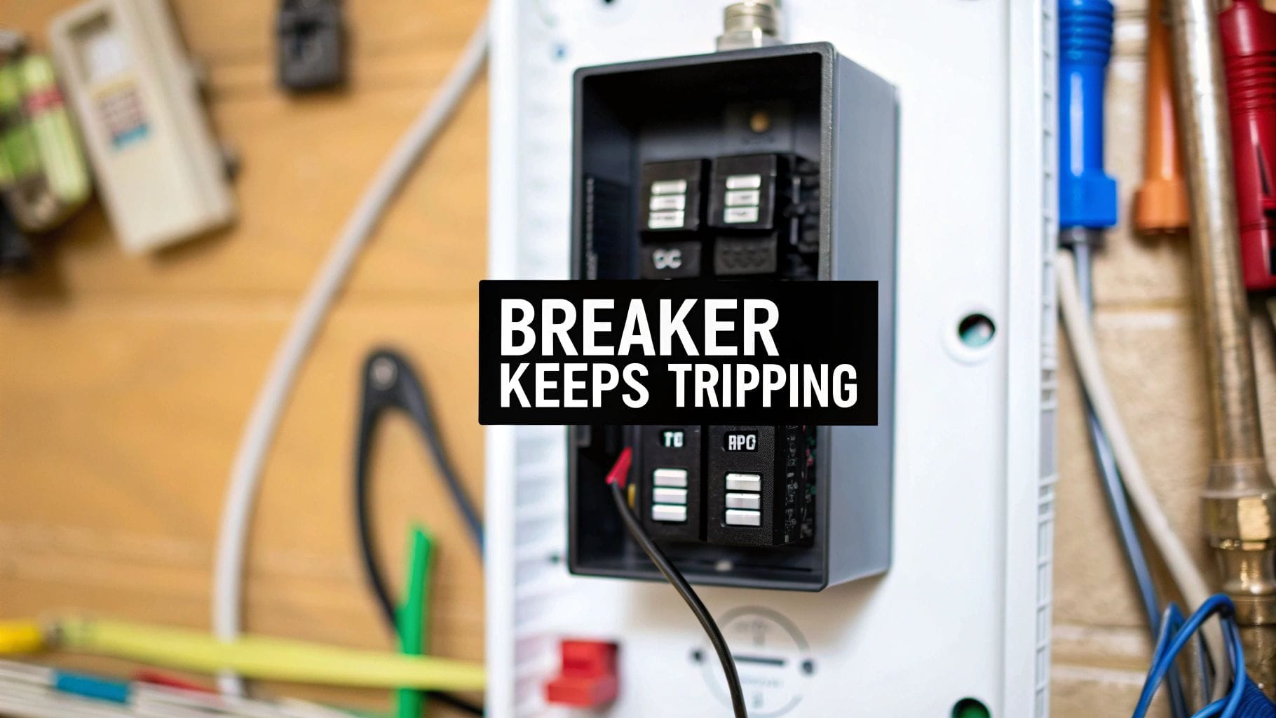You are currently viewing Why Does My Breaker Keep Tripping? Common Causes and Fixes