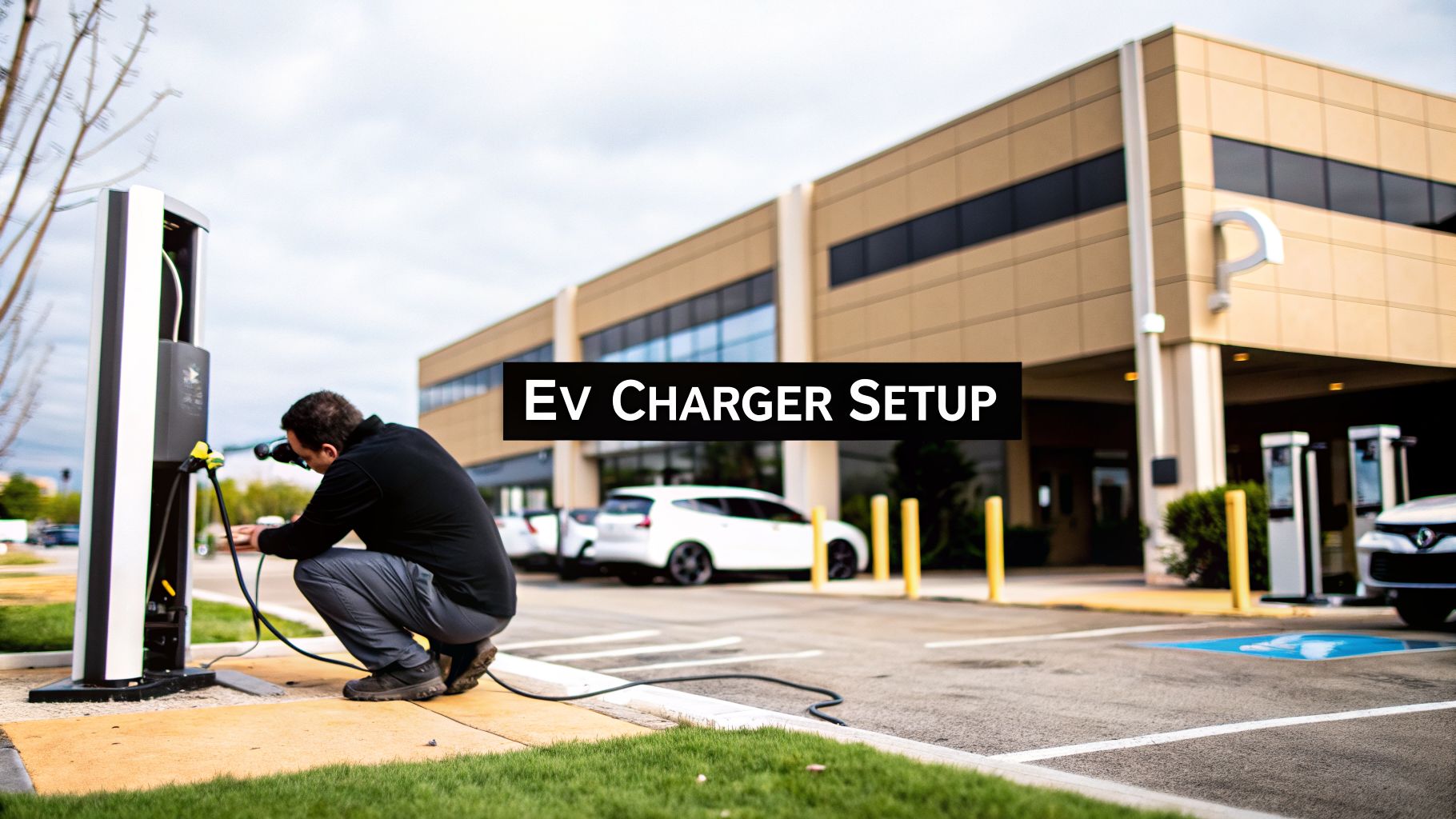 You are currently viewing Your Guide to Commercial EV Charger Installation