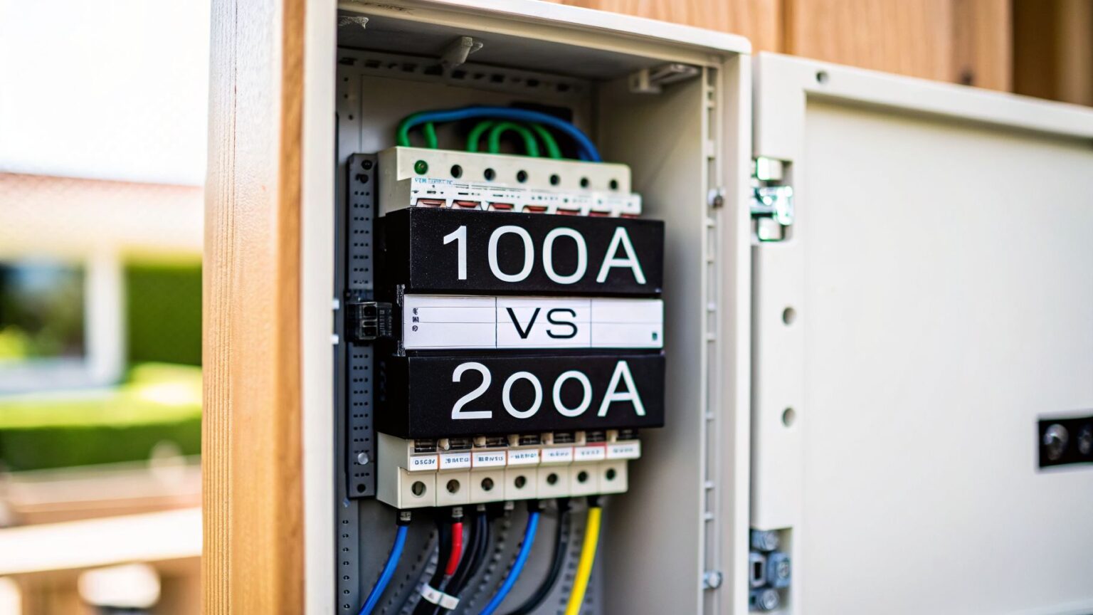 Difference Between 100 Amp and 200 Amp Service Explained