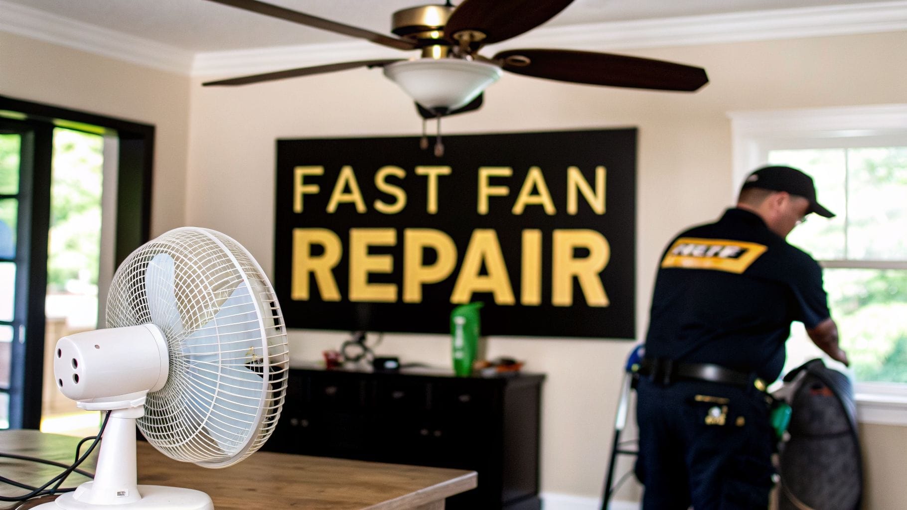 You are currently viewing Fast Fan Repair Near Me for Ceiling and Portable Fans
