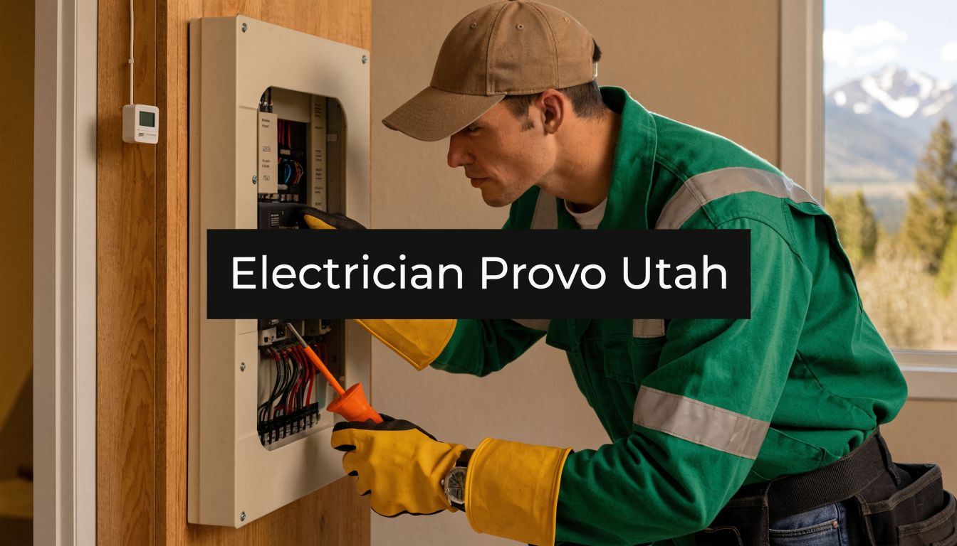 You are currently viewing Electrician Provo Utah: Trusted Electrical Services