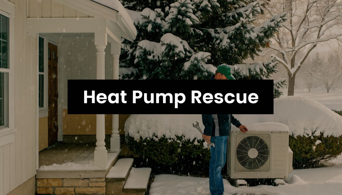 You are currently viewing Emergency Heat Pump Repair A Utah Homeowner’s Crisis Guide