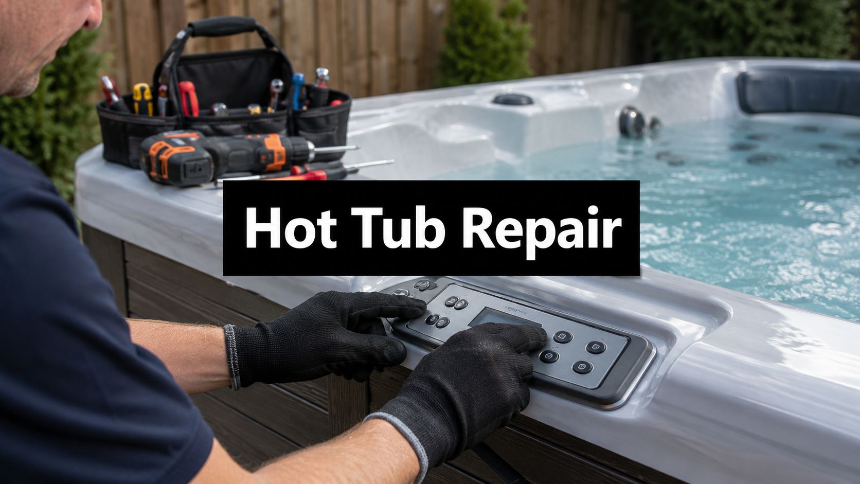 You are currently viewing Hot Tub Repair Cost: A 2026 Utah Homeowner’s Guide
