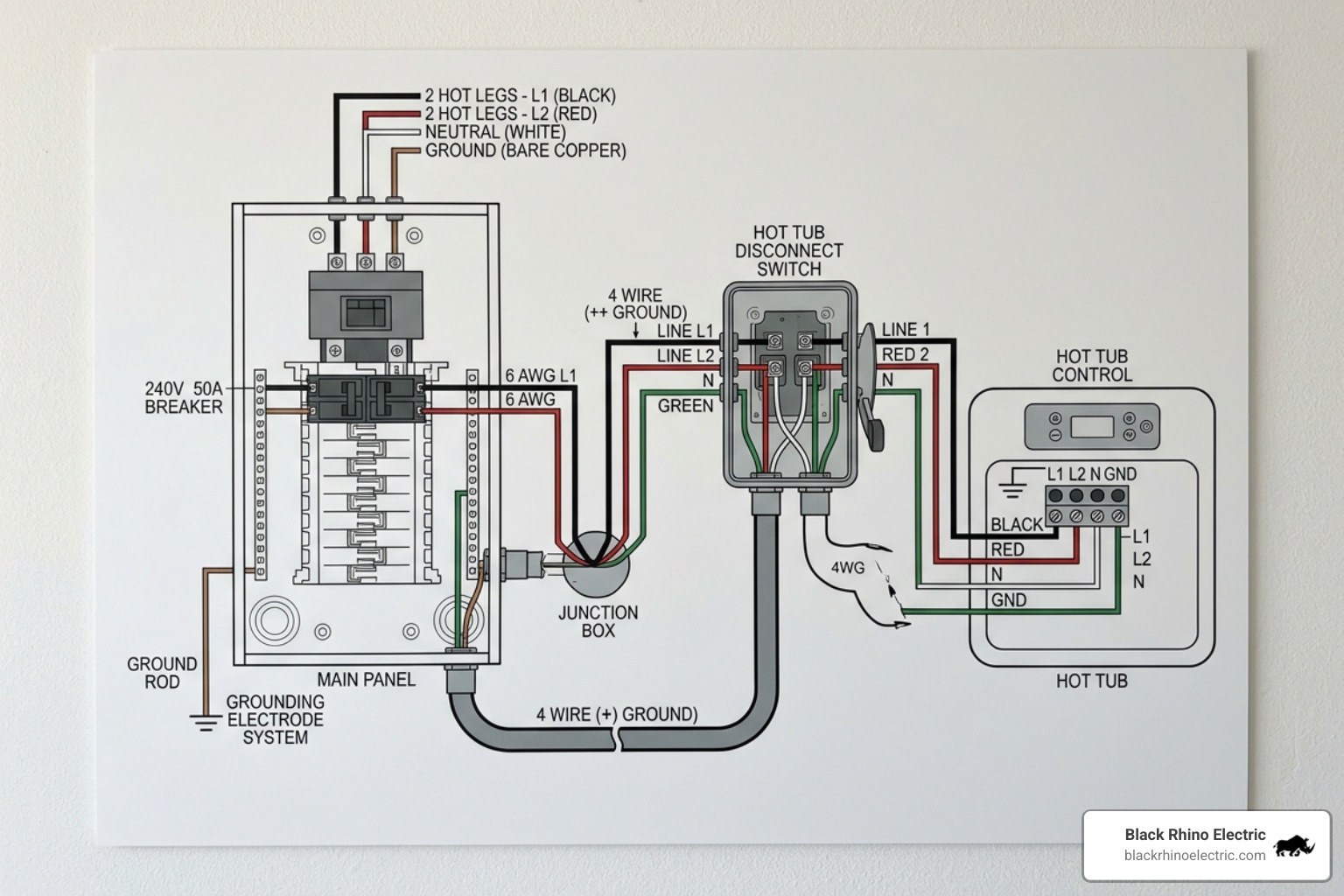 You are currently viewing How to Wire a 220V or 240V Hot Tub Without the Sparky Surprises
