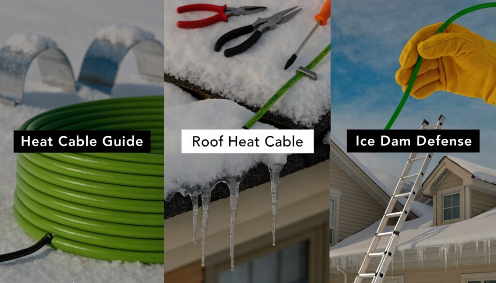 Read more about the article Roof Heat Cable Installation: A Utah Homeowner’s Guide