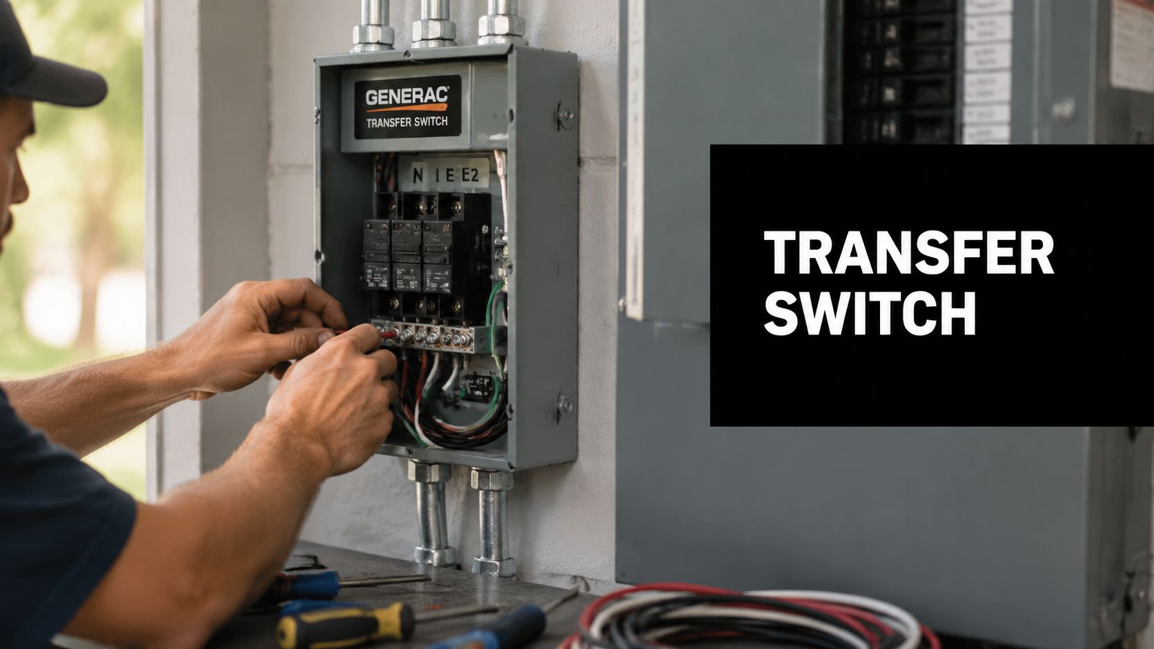 You are currently viewing Generator Transfer Switch Installation Guide for Homeowners