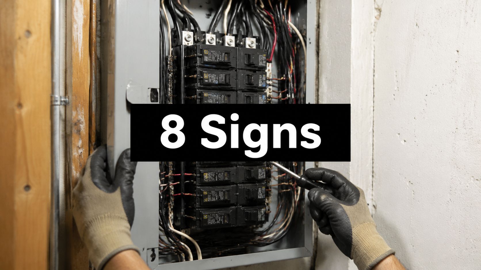 You are currently viewing 8 Signs an Electrical Panel Needs an Upgrade