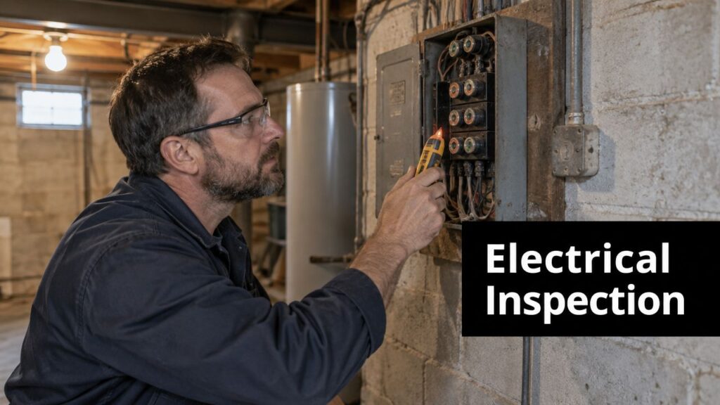 Read more about the article Electrical Inspection Before Buying an Older Home Guide