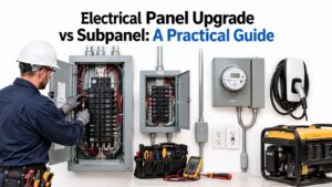 Read more about the article Electrical Panel Upgrade vs Subpanel: A Practical Guide