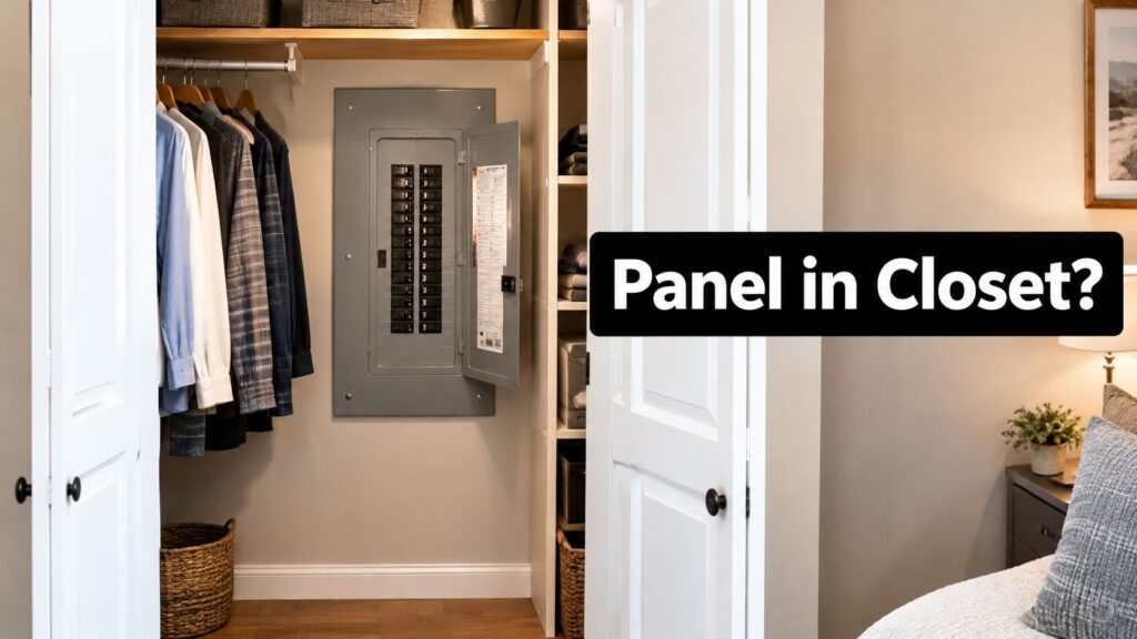Read more about the article Can an Electrical Panel Be in a Closet? a Homeowner’s Guide