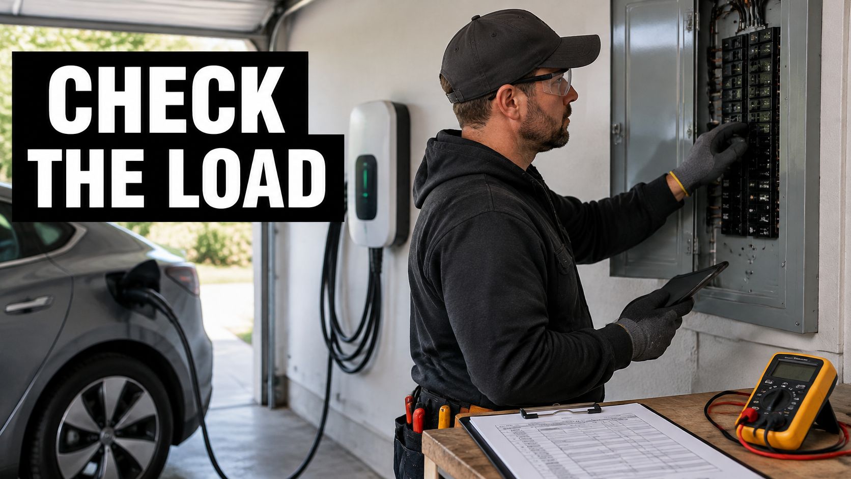You are currently viewing Electrical Load Calculation Before EV Charger Installation