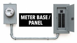 Read more about the article Meter Base vs Electrical Panel: Ownership and Capacity